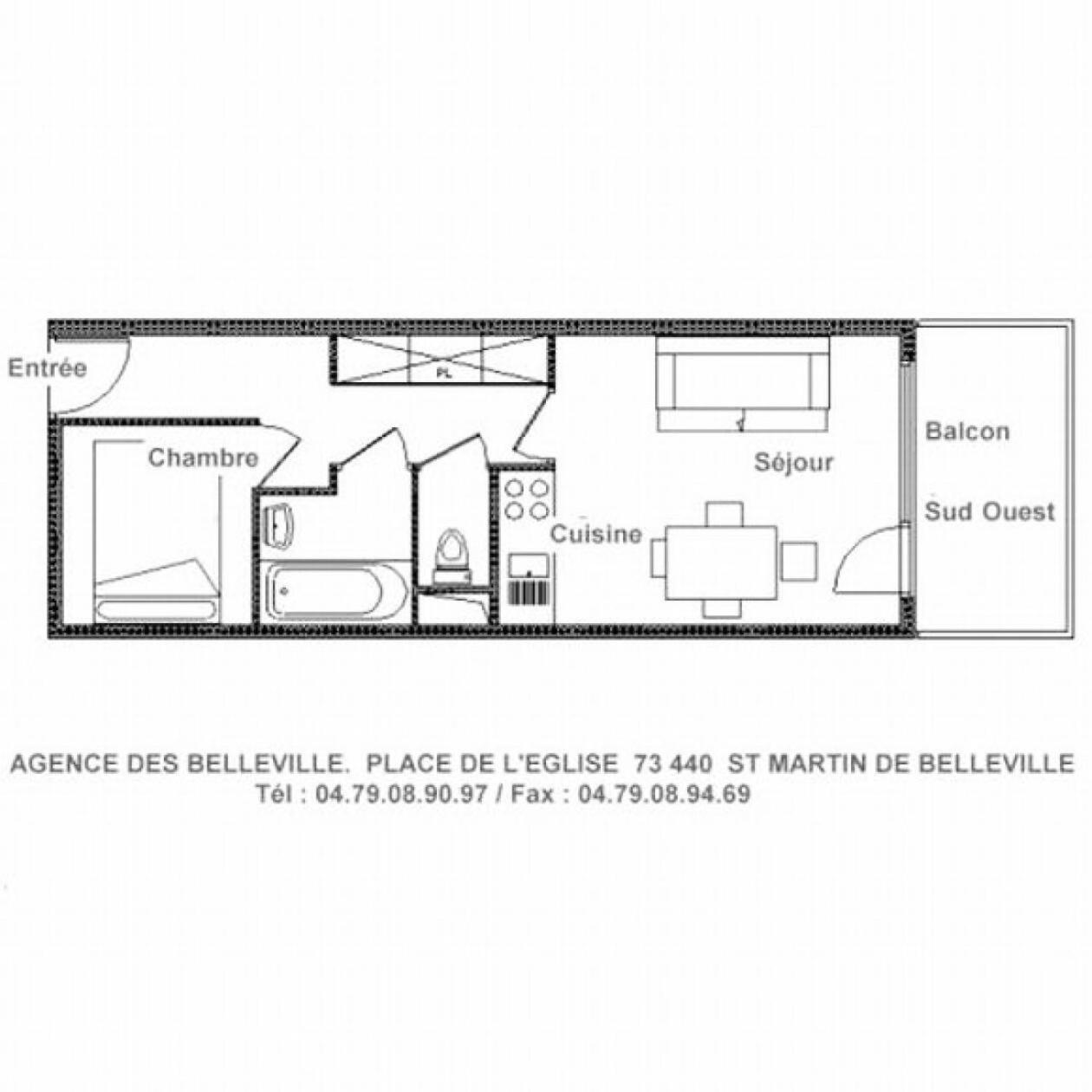 סן-מרטין-דה-בלוויל Residence Murgers - Appartement Fonctionnel Et Lumineux - A Proximite Des Pistes - Balcon Mae-3294 מראה חיצוני תמונה